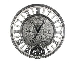 Настенные часы Fago Silver/Black